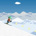 下坡滑雪比赛（Ski Racing）游戏