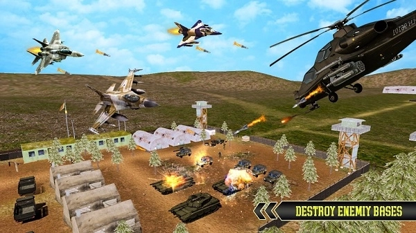 喷气式战斗机3d游戏