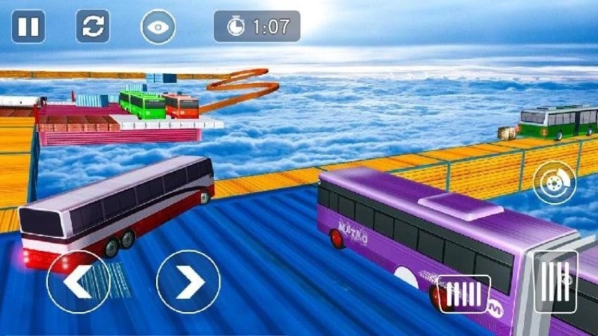 城市特技飞奔游戏