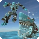 鲨鱼机器人英雄2无敌版