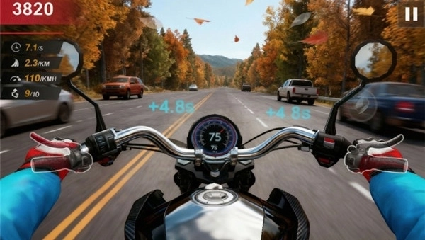 摩托车手：公路赛游戏