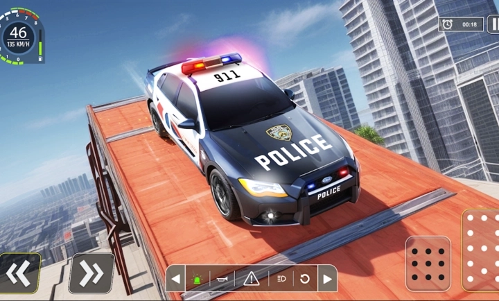 警车追逐模拟器安装器游戏