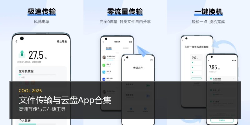 文件传输与云盘App合集