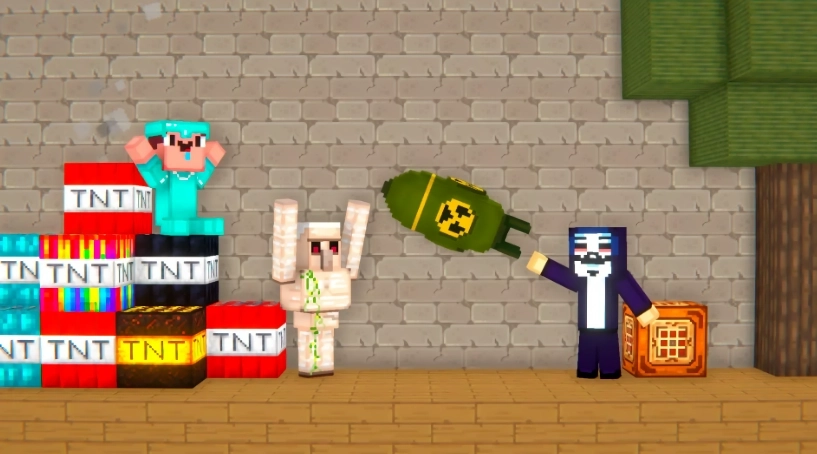 菜鸟沙盒3D:动作世界图2