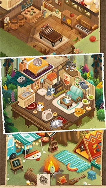 猫咪的秘密森林汉化版图1