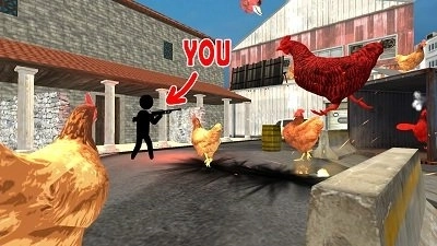 射击公鸡(1)