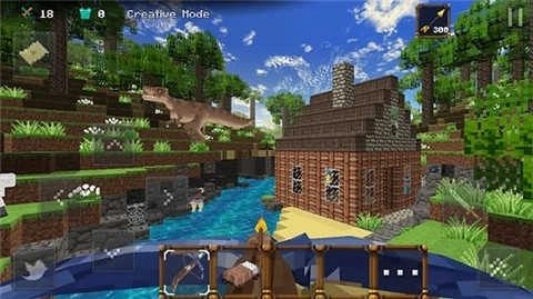 侏罗纪像素工艺