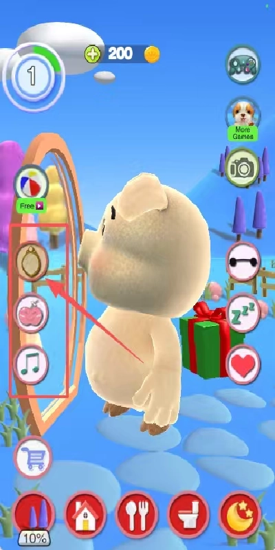 说话的小猪游戏