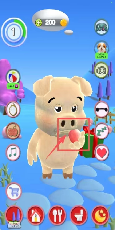 说话的小猪游戏