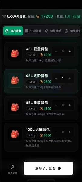 赛博徒步生死鳌太线5