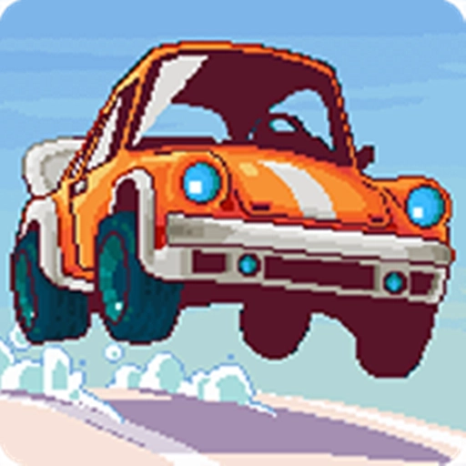 弹射像素车游戏