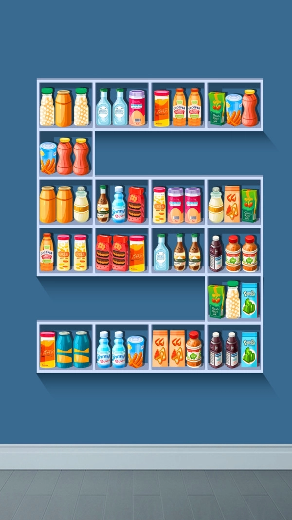 超市收纳达人(3)