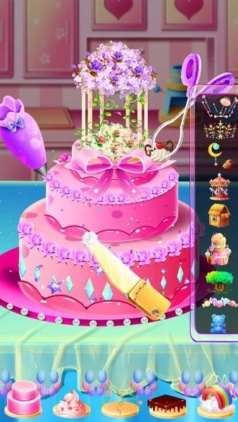 梦幻蛋糕制作(2)