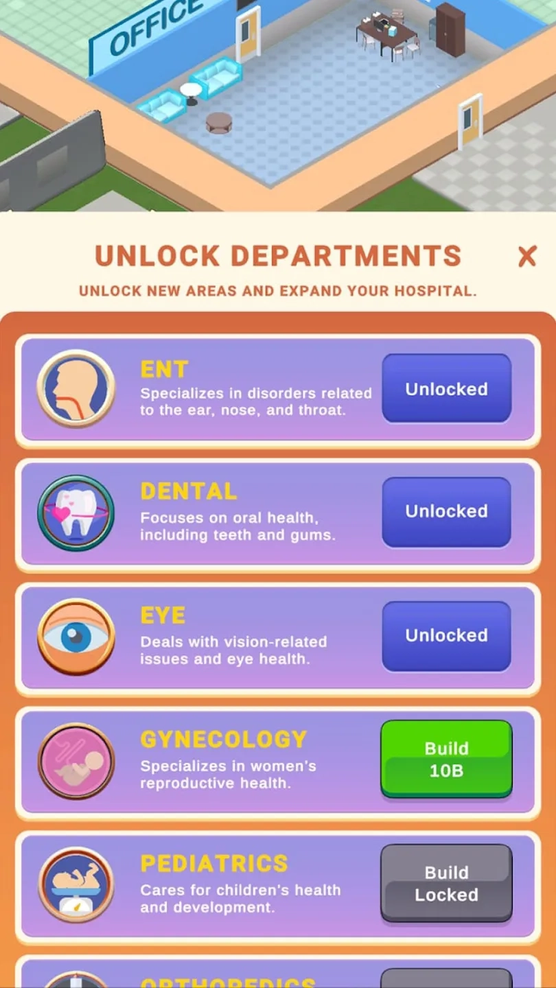 放置巨型医院大亨(6)