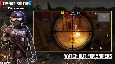 战斗士兵多边形(2)