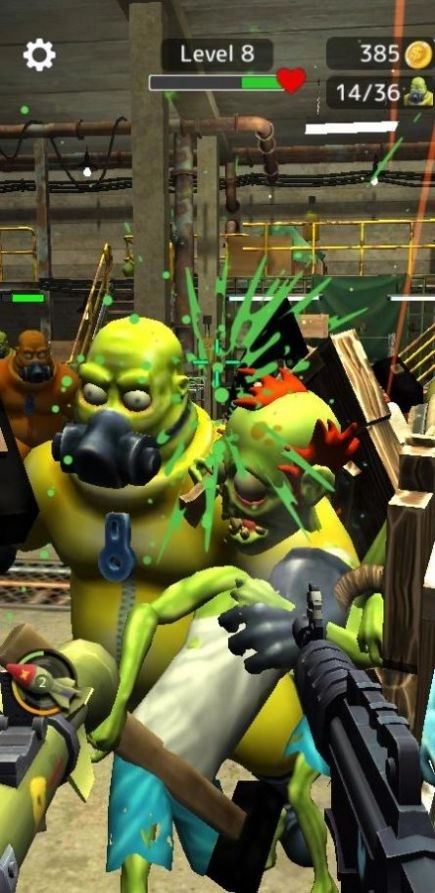 塔式炮手僵尸攻击图4