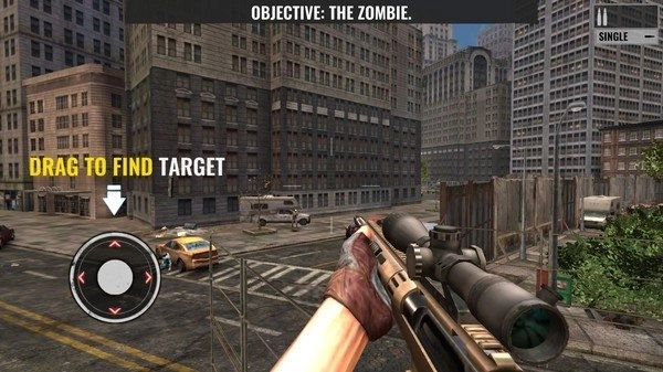 狙击手射僵尸图2