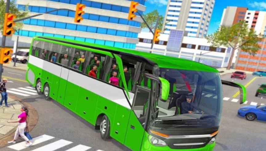 开校车大巴模拟图2