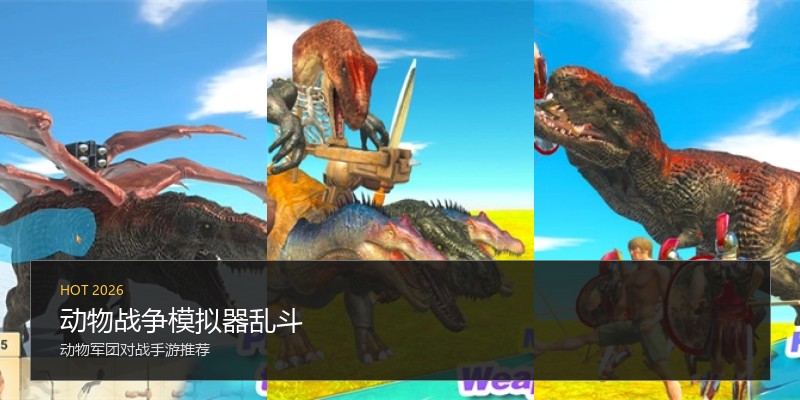 动物战争模拟器乱斗