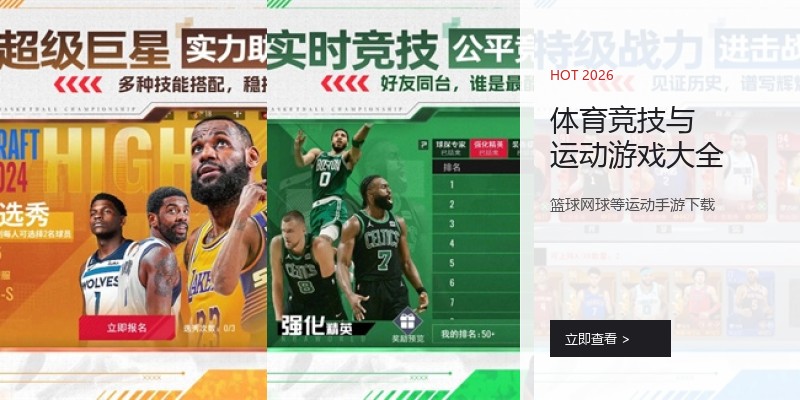 体育竞技与运动游戏大全