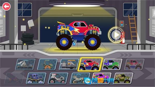 大脚车总动员全部解锁版图3
