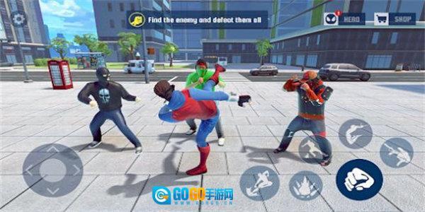 城市蜘蛛格斗图3