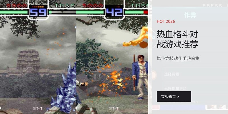 热血格斗对战游戏推荐