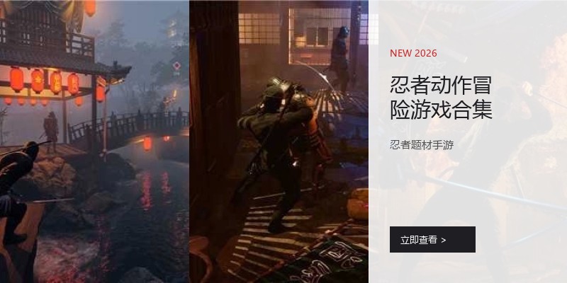 忍者动作冒险游戏合集