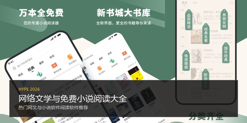 网络文学与免费小说阅读大全