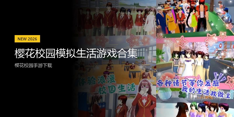 樱花校园模拟生活游戏合集