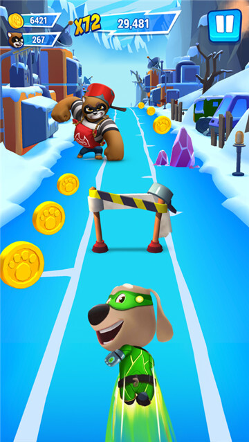 汤姆猫英雄跑酷老版本(4)