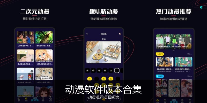 动漫软件版本合集
