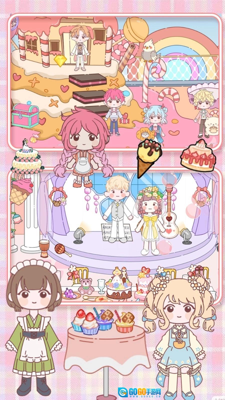 落樱古镇胭脂小城图1