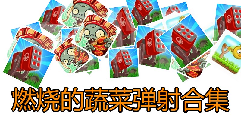 燃烧的蔬菜弹射合集