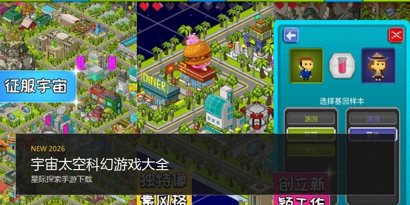宇宙太空科幻游戏大全