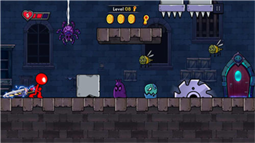 红色火柴人冒险中文版(1)