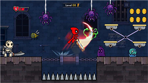 红色火柴人冒险中文版(2)