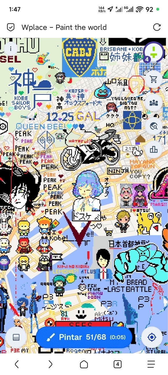 wplace像素地图免费版图3