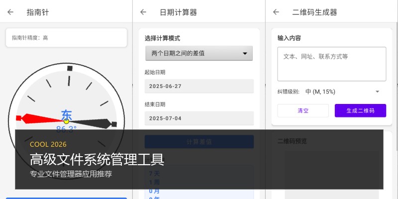 高级文件系统管理工具