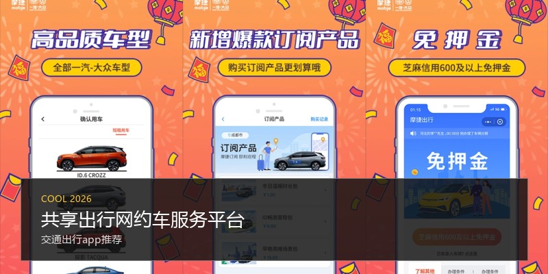 共享出行网约车服务平台