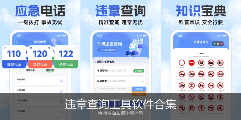 违章查询工具软件合集