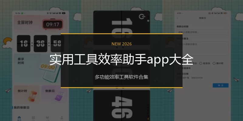 实用工具效率助手app大全