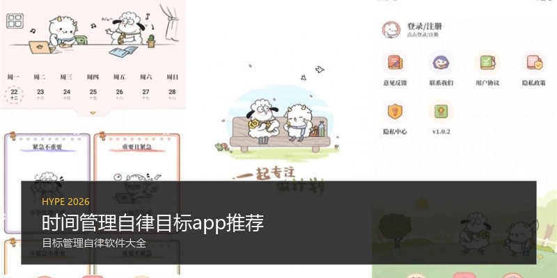 时间管理自律目标app推荐