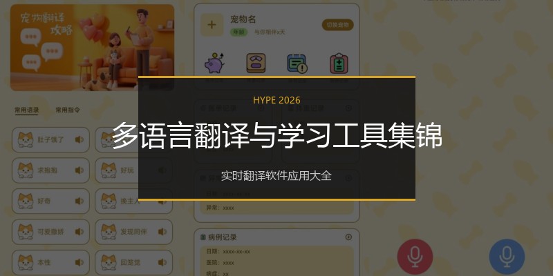 多语言翻译与学习工具集锦