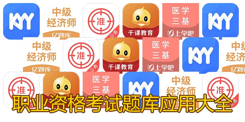 职业资格考试题库应用大全