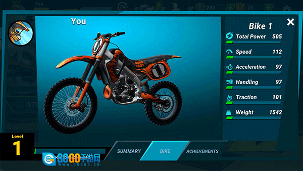 疯狂技能越野摩托车3图1