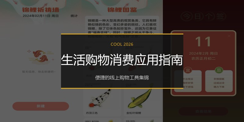生活购物消费应用指南