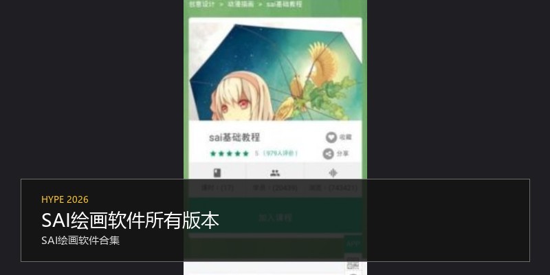 SAI绘画软件所有版本
