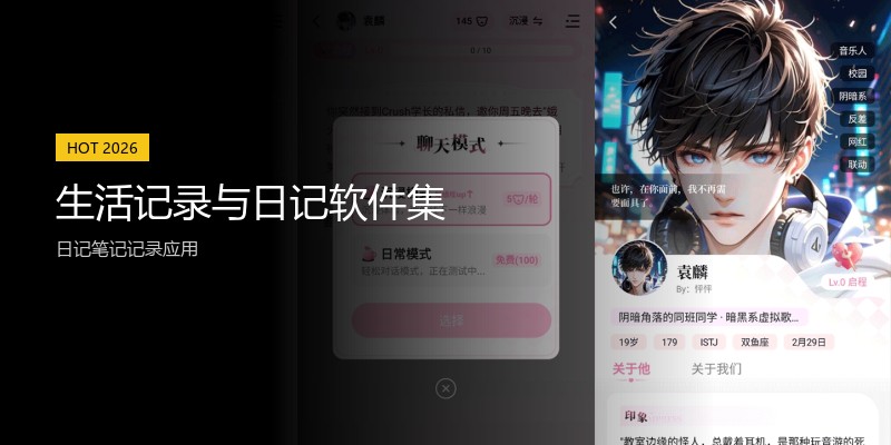 生活记录与日记软件集