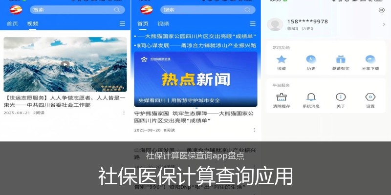 社保医保计算查询应用